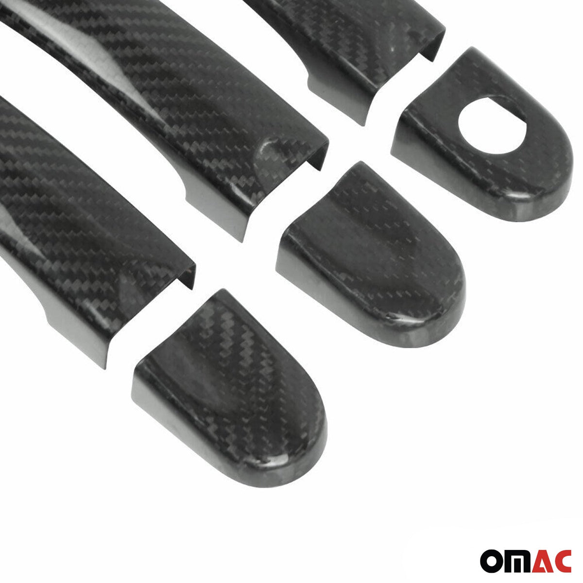 Türgriff Blende Carbon für VW Caddy 2003-2015 3Tür Kohlefaser Schwarz 6tlg