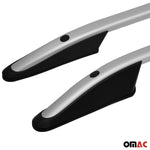 Aluminium Dachreling Querträger für Mitsubishi L200 2019-2026 Silber 2x