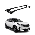 Menabo Dachträger Grundtäger für Peugeot 3008 2016-2020 Pre-FL 75kg Alu Schwarz