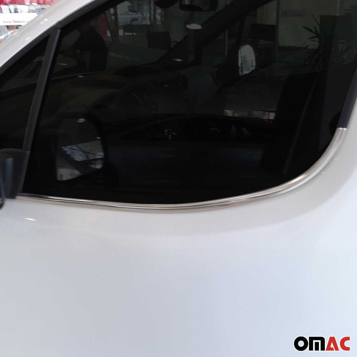 Fensterleisten Zierleisten für Citroen Berlingo 2008-2018 Edelstahl Chrom 2tlg