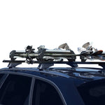 Menabo Skiträger Snowboardträger Universal Abschließbar Schwarz 2x