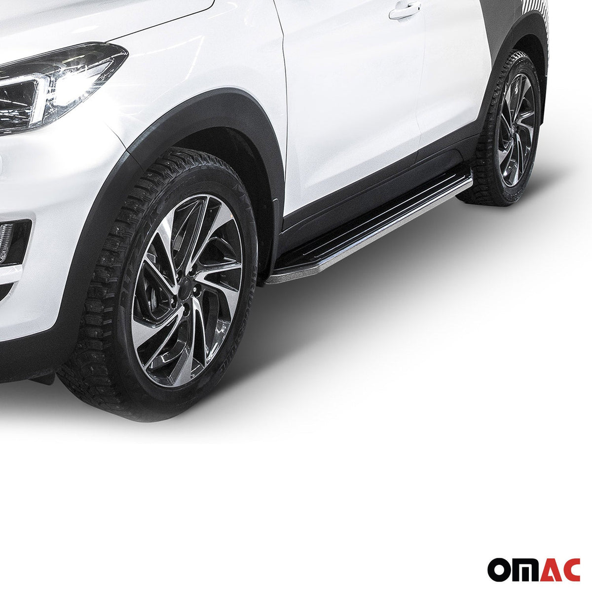 Trittbretter Seitenschweller für Hyundai Tucson 2015-2020 ABE Alu