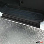 Einstiegsleisten Türschweller für Ford Transit 2006-2014 Gummi TPE Schwarz 2tlg