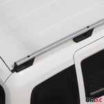 Aluminium Dachreling Querträger für Mitsubishi L200 2019-2026 Silber 2x