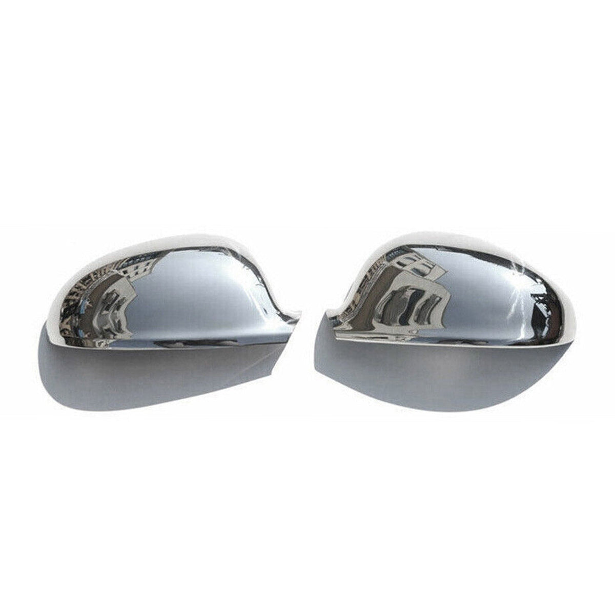 Spiegelkappen Spiegelabdeckung für VW Eos 2006-2010 Edelstahl Chrom 2tlg