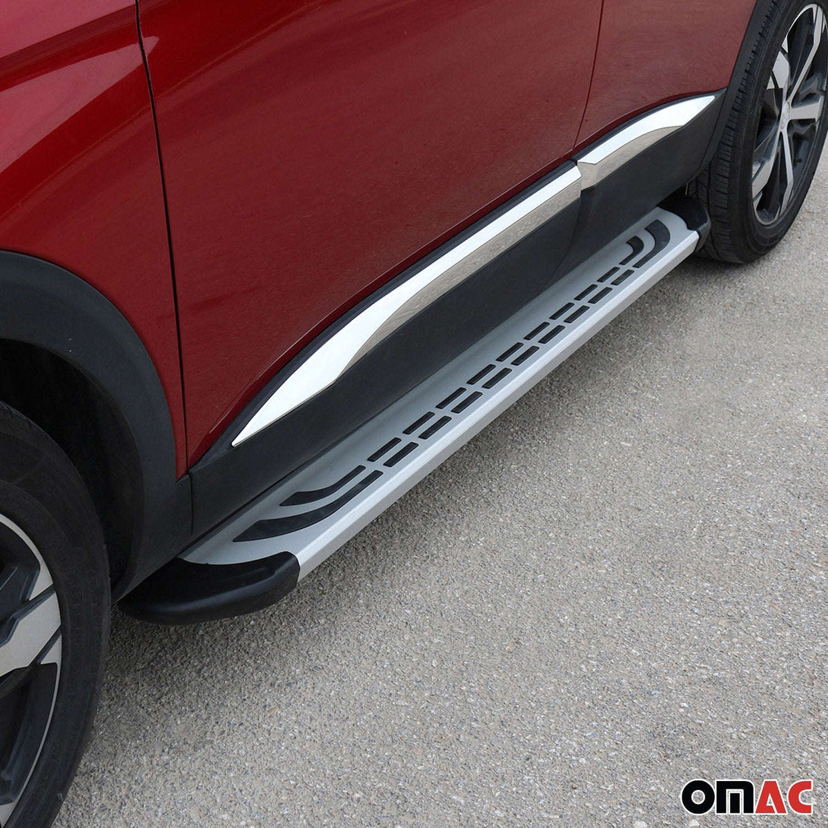 Trittbretter Schweller Seitenbretter für Ford Connect 2002-2013 L2 Langer Alu Namma Markt