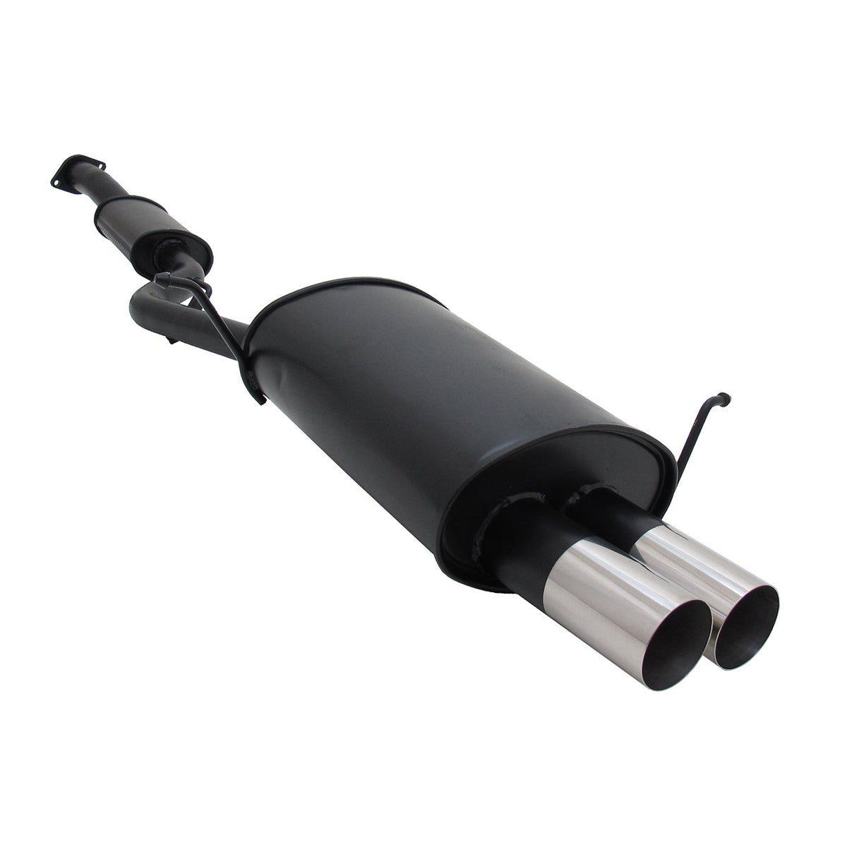 Novus Sportauspuff für BMW E36 Compact 318Ti 2x76mm RL-Design mit ABE
