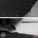 OMAC Gummimatten Fußmatten für Hummer H3 2005-2010 TPE Automatten Schwarz 4x
