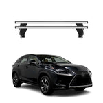 Menabo Dachträger Grundtäger für Lexus NX AZ10 2014-2021 50kg Alu Silber 2 tlg