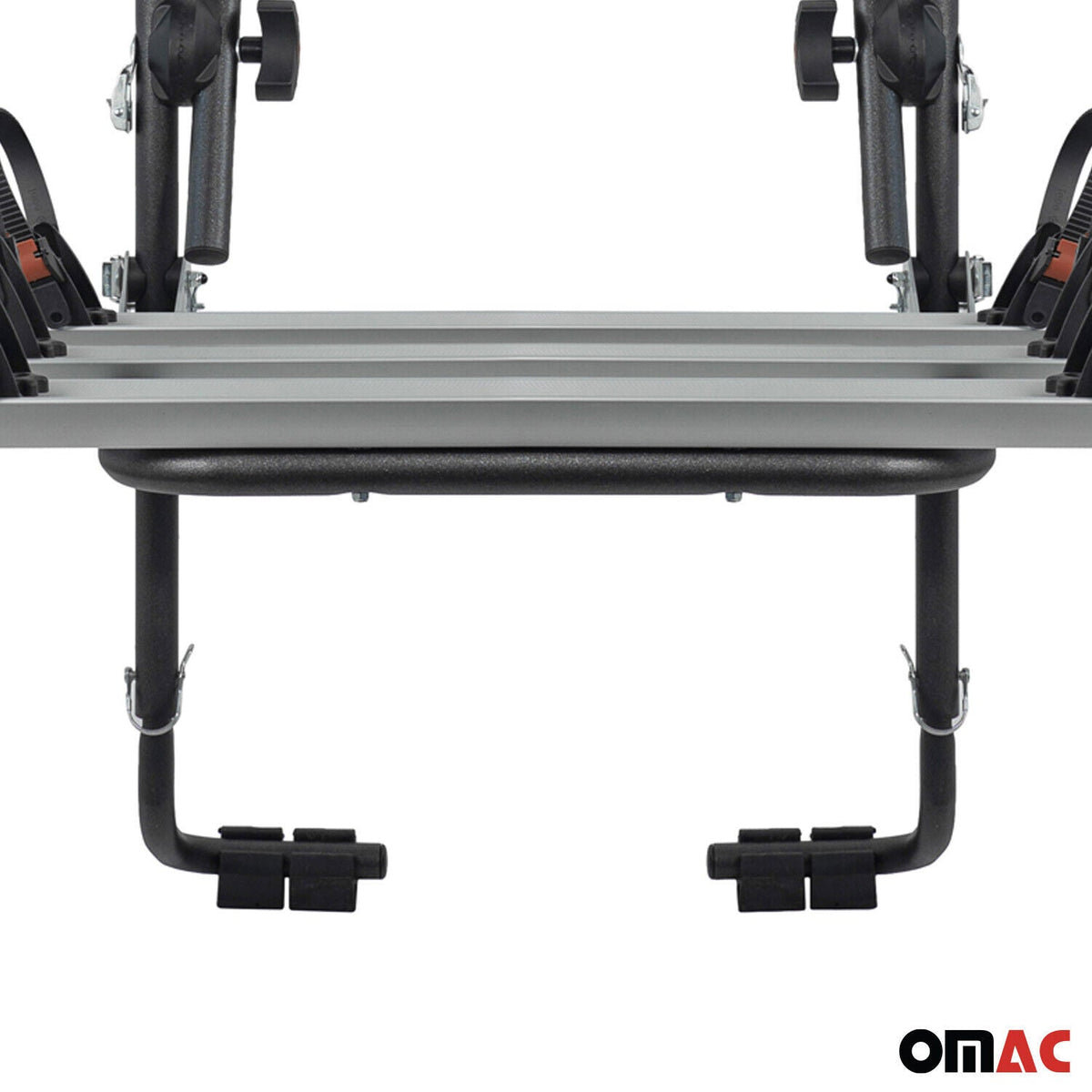 Menabo Fahrradträger 3 Fahrräder für Renault Espace IV 2002-2015 Schwarz Silber