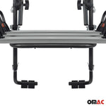 Menabo Fahrradträger 3 Fahrräder für Renault Espace IV 2002-2015 Schwarz Silber