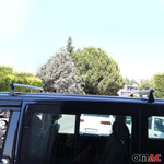 Dachträger Grundtäger für Mercedes Vito W639 2003-2014 75kg Alu Silber 2tlg