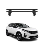 Menabo Dachträger Grundträger für Peugeot 3008 II 2021-2024 FL Alu Schwarz 2x