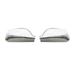 Spiegelkappen Spiegelabdeckung für Peugeot 407 2004-2010 Chrom ABS Silber 2tlg Namma Markt