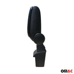 Mittelarmlehne Armlehne Mittelkonsole für Ford Focus 2011-2014 PU-Leder Schwarz