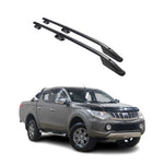 Alu Dachreling für Mitsubishi L200 DoubleCab 2015-2026 ABE Schwarz