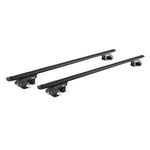 Dachträger Grundtäger für Peugeot 2008 2013-2019 90kg Alu Schwarz 2 tlg ABE