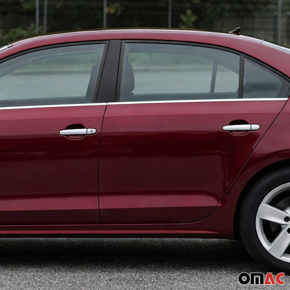 Türgriff Blende Türgriff Chrom für VW Up 2011-2023 Gebürstet Silber 8x
