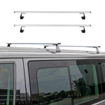 Dachträger für VW T5 T6 Transporter Multivan Caravelle 2003-2024 Stahl Silber 2x