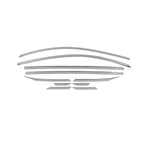 Fensterleisten Zierleisten für Hyundai i20 2014-2020 Oben Schrägheck Chrom 4tlg