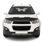 Schwarz Haubenbra Steinschlagschutz für Chevrolet Captiva 2011-2016 Halb