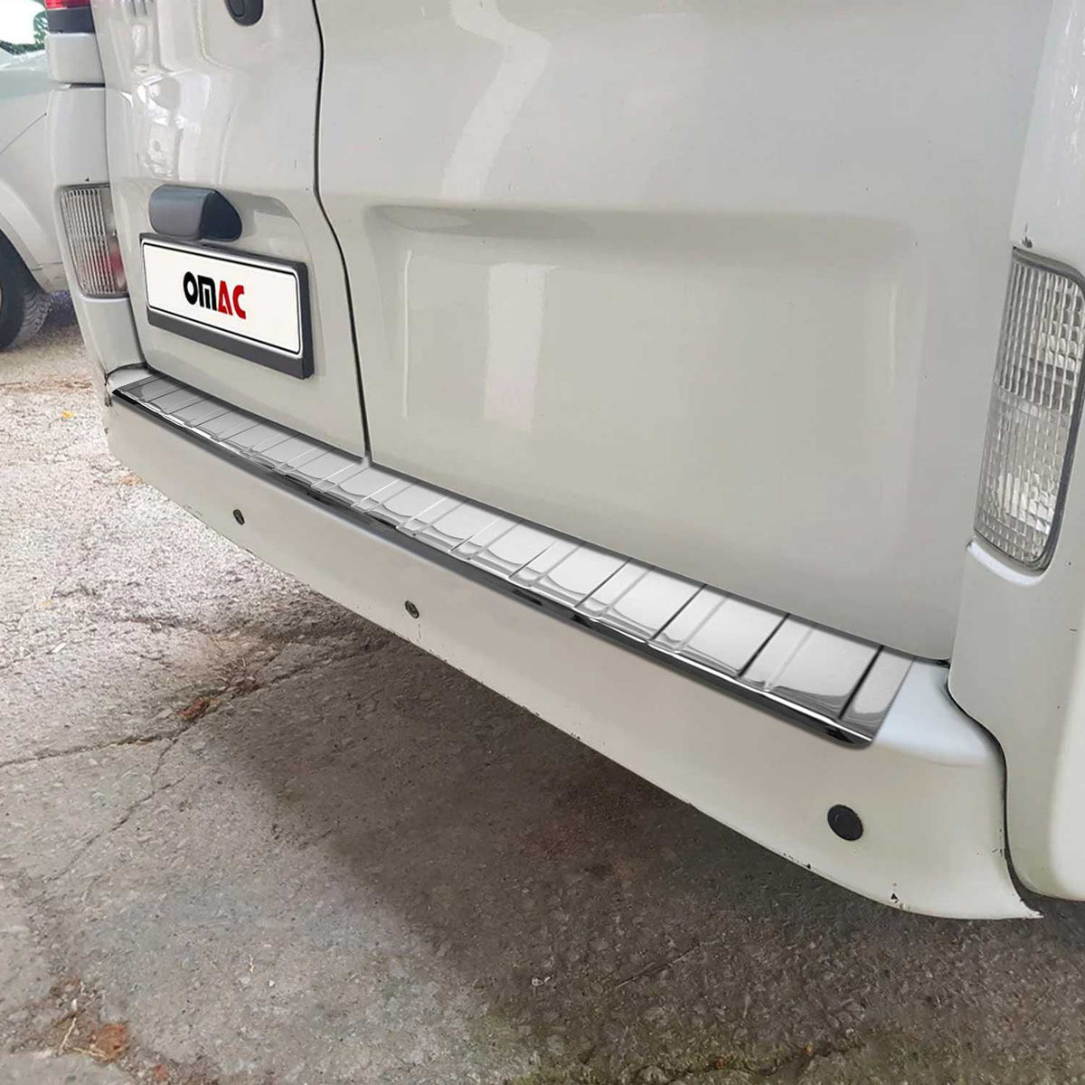 Ladekantenschutz Stoßstangenschutz für Opel Vivaro B 2014-2019 Edelstahl Chrom