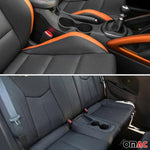 Getränkehalter Rahmen Cupholder für Hyundai Veloster 2011-2017 Chrom Silber 2tlg