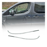 Fensterleisten Zierleisten für Citroen Berlingo 2008-2018 Edelstahl Chrom 2tlg