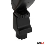 Mittelarmlehne Armlehne für Dacia Duster I 2010-2017 PU-Leder ABS Schwarz