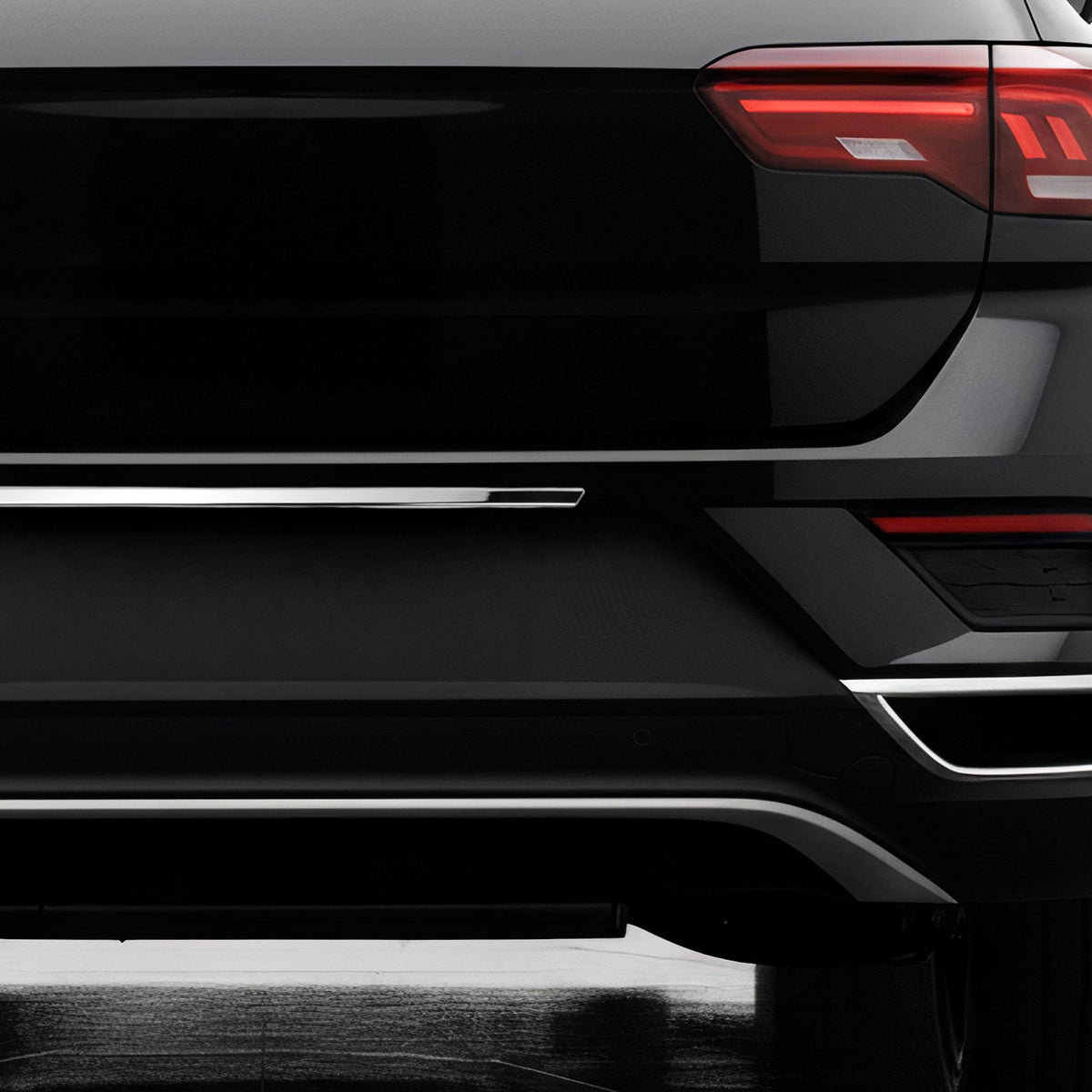 Kofferraumleiste Heckklappe Leiste für VW T-Roc 2017-2022 Edelstahl Chrom 1tlg