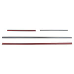 Fensterleisten Zierleisten für Renault Kangoo 2008-2013 Edelstahl Chrom 4tlg