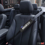 SPARCO Gurtschoner Gurtpolster Sicherheitsgurt Gurtschutz Autogurt Schwarz 2x