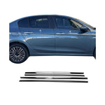 Fensterleisten Fensterrahmen für Fiat Tipo 2015-2026 Edelstahl Glanz Dunkel 4x