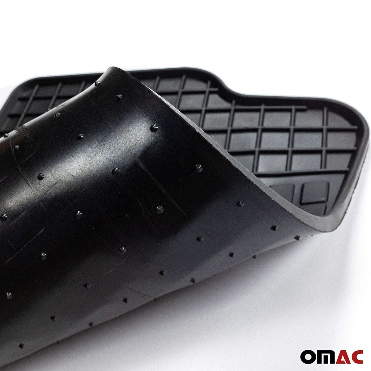 OMAC Gummi Fußmatten für Seat Ibiza 2017-2026 Automatten Gummi TPE Schwarz 4tlg Namma Markt