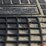 OMAC Gummi Fußmatten für Seat Ibiza 2017-2026 Automatten Gummi TPE Schwarz 4tlg Namma Markt