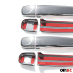 Türgriff Blende Chrom für Citroen C3 2002-2009 4-Tür Edelstahl 8x