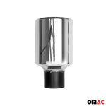 Auspuffblende Endrohr für Mitsubishi Carisma 1995-2004 Edelstahl Chrom 1tlg