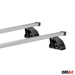 Menabo Dachträger für BMW 1er E87 E81 2004-2011 75kg Stahl Grau 2x
