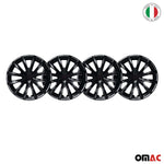 4x 14" Radkappen Radzierblenden Radblenden für VW für Audi Skoda ABS Schwarz Namma Markt