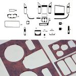 Innenraum Dekor Cockpit für Fiat Ducato 2014-2026 Wurzelholz Optik 26tlg