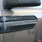 Seitentürleiste Türschutzleiste für Dacia Duster 2010-2018 ABS Schwarz 2x