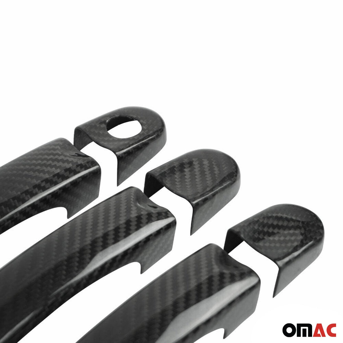 Türgriff Blende Carbon für VW Caddy 2003-2015 3Tür Kohlefaser Schwarz 6tlg