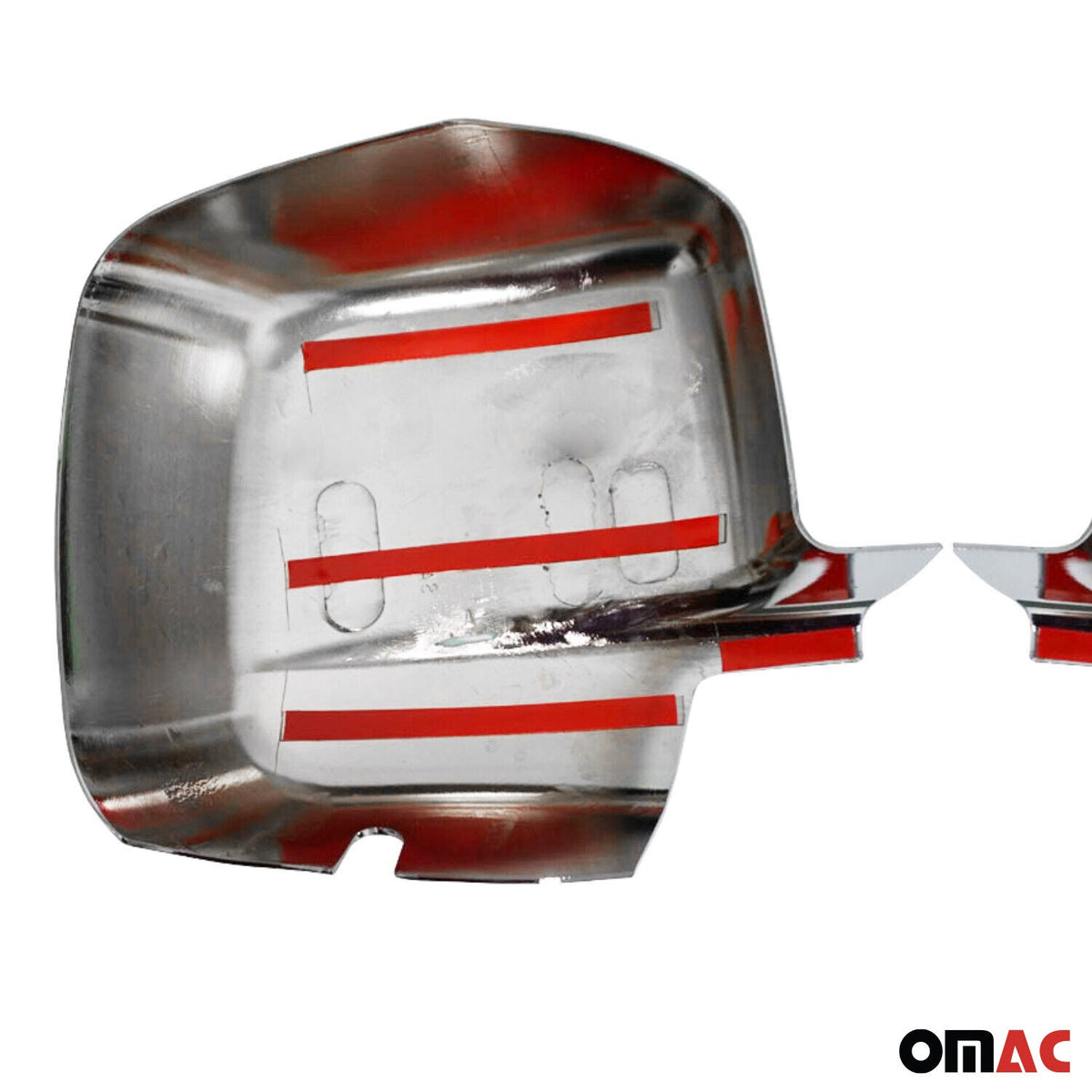 Spiegelkappen Spiegelabdeckung für Citroen Nemo 2007-2015 Edelstahl Chrom 2tlg