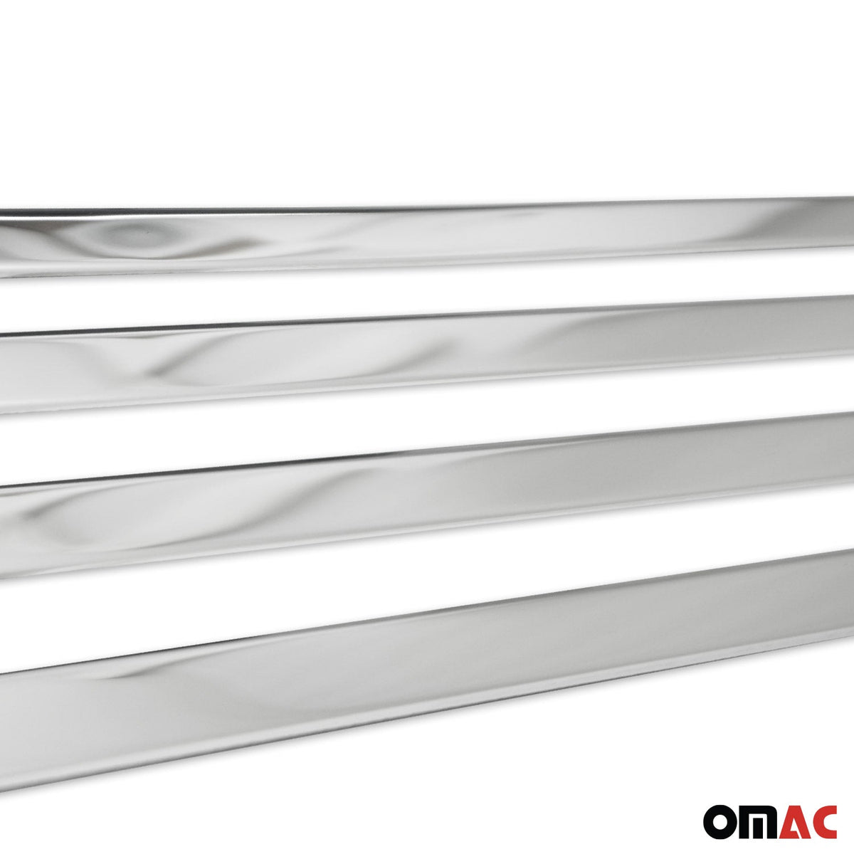 Seitentürleiste Türschutzleiste für Mercedes C Klasse W205 2014-2021 Chrom 2x
