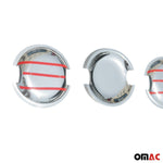 Türgriffschalen Türgriffmulden für VW Caravelle T5 2003-2015 Chrom Edelstahl 4x
