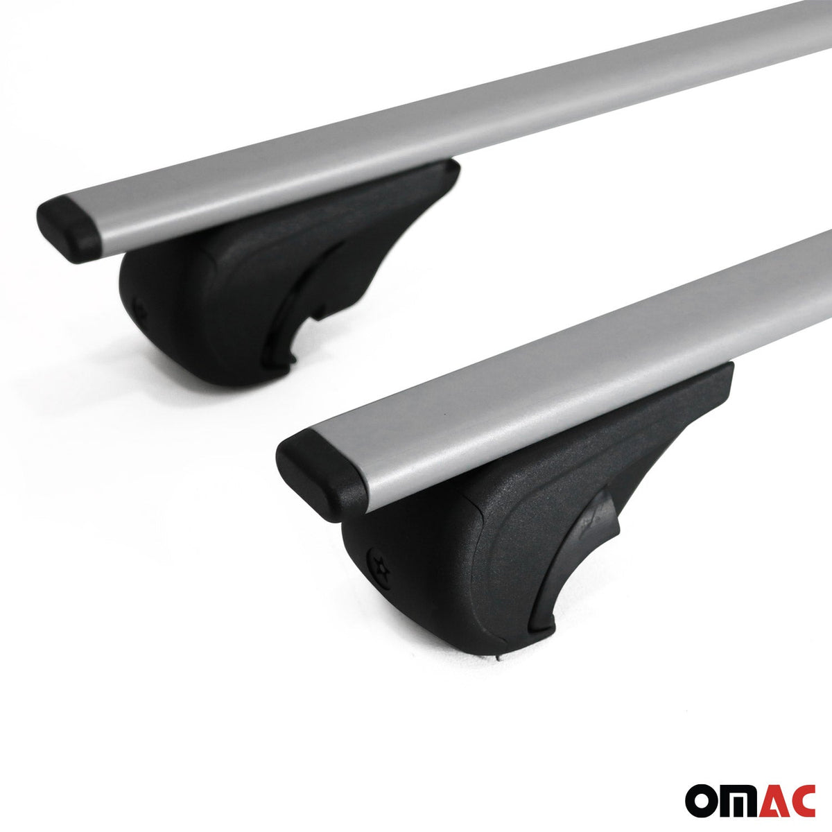 Dachträger Grundträger für Volvo XC90 2015-2019 75kg Stahl Silber 2 tlg