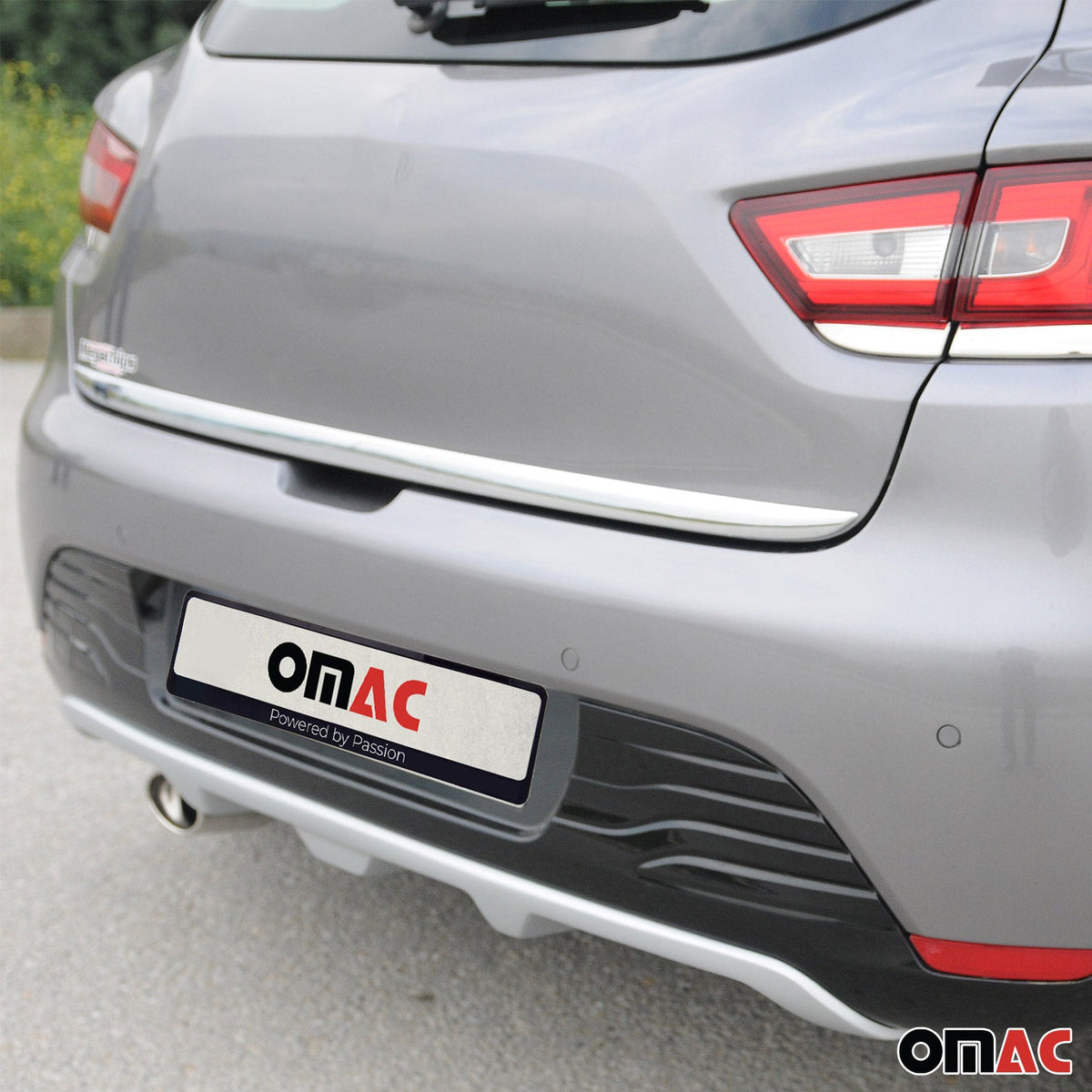 Kofferraumleiste Heckleiste für Renault Clio 2012-2019 Schrägheck Edelstahl