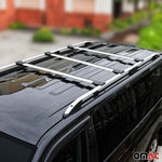 Dachträger Grundtäger für Fiat Ducato 2006-2026 75kg Aluminium Silber 3 tlg