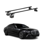 Menabo Dachträger Grundträger für Mercedes S Klasse W223 2021-2026 Stahl Schwarz