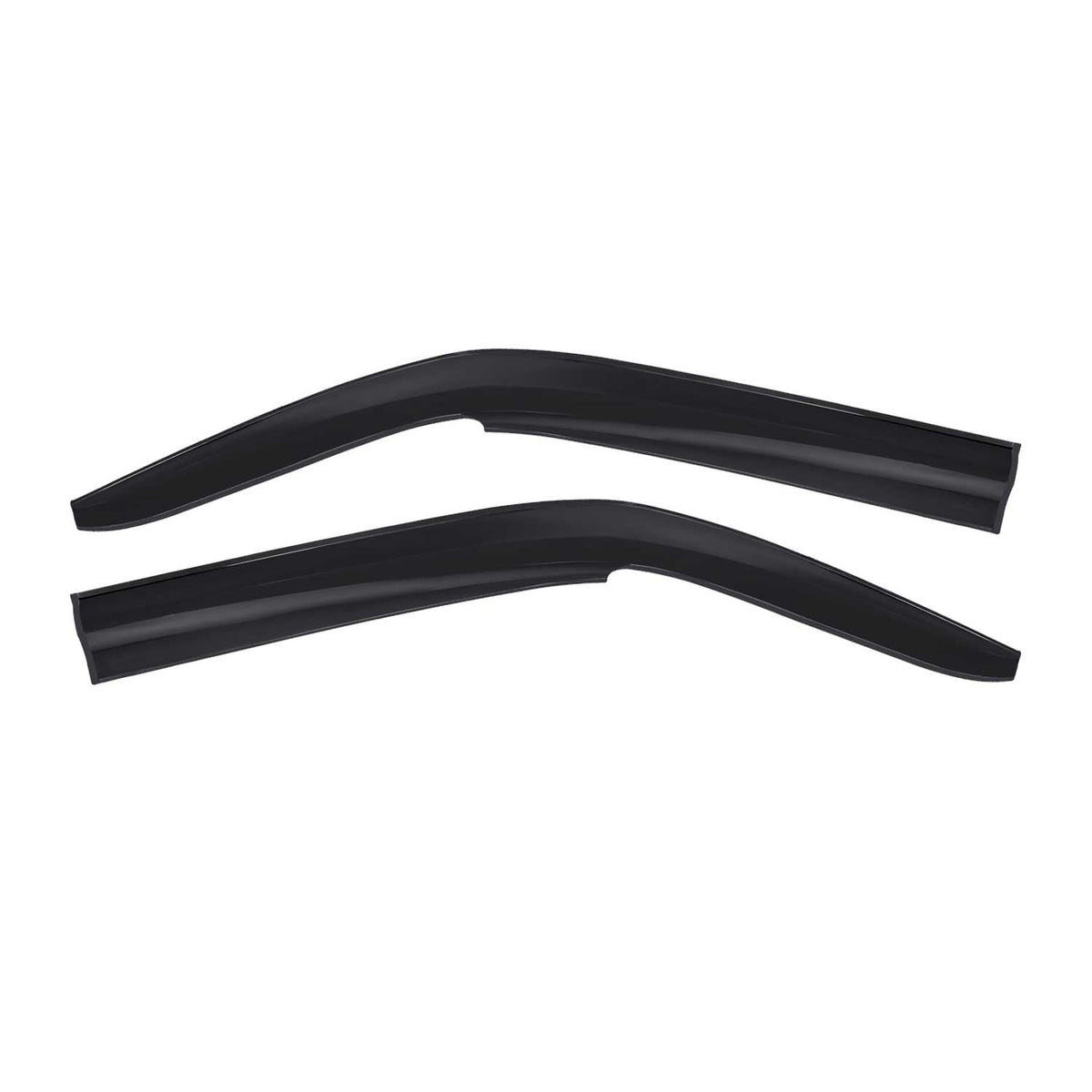 2x Windabweiser Regenabweiser für VW Transporter T5 2003-2015 Acryl Dunkel